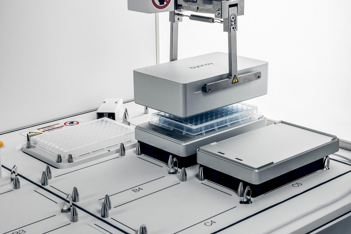  Streamlined Protein Quantification: Enhancing Speed and Precision with Absorbance 96 Automate seamlessly integrated into Eppendorf epMotion® Byonoy